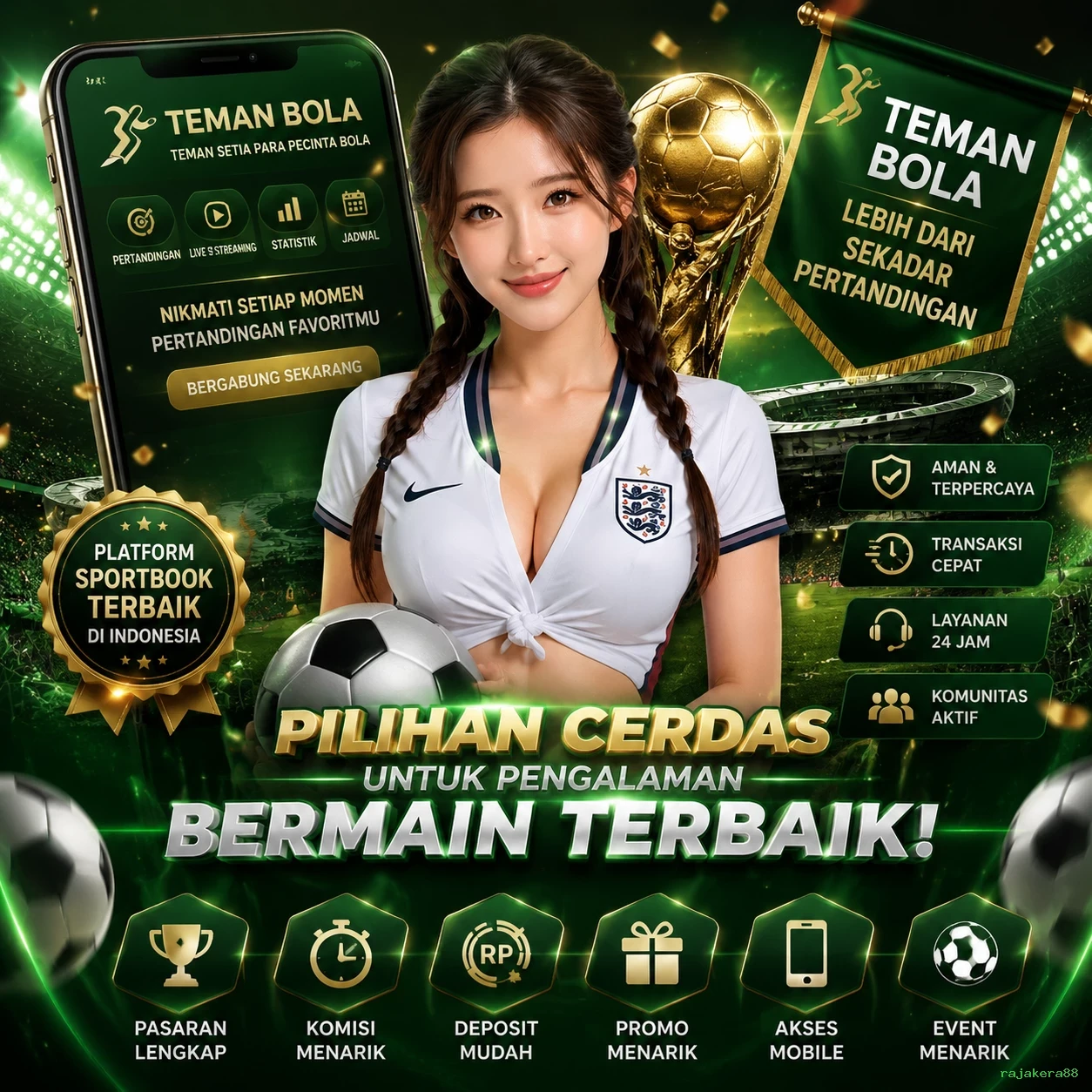 rajakera88 Dukungan Pelanggan